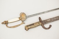 Lot 817 - 19TH CENTURY FRENCH BAYONET lacking its...