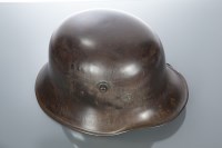 Lot 821 - GERMAN HELMET impressed 'L64' to the interior...