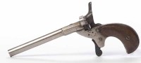 Lot 948 - SMALL BLANK CARTRIDGE PISTOL with 9cm round...