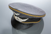 Lot 838 - WORLD WAR II LUFTWAFFE N.C.O PEAK CAP maker...