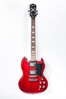 Lot 529 - FULL SIZE EPIPHONE SG ELECTRIC RHYTHM GUITAR...