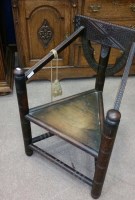 Lot 966 - INTERESTING MID-19TH CENTURY WOODTURNERS LIGHT...