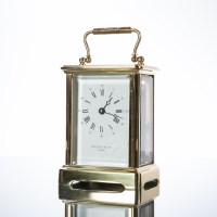 Lot 567 - 20TH CENTURY ENGLISH LAQUERED BRASS CARRIAGE...