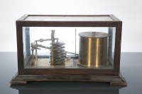 Lot 584 - EARLY 20TH CENTURY BAROGRAPH unnamed, cased in...