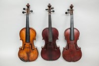 Lot 592 - ANTONIUS STRADIVARIUS VIOLIN COPY with...