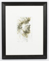 Lot 1886 - * PETER HOWSON OBE, APOSTLE conte and wash on...