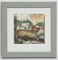 Lot 1905 - * SUE ATKINSON, THE SHEEP PEN, BY THE COAST...