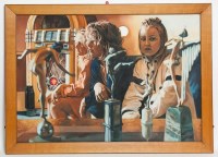 Lot 1919 - * MARK HALSEY (BRITISH b.1961), THE THREE...