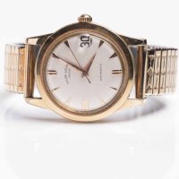 Lot 738 - GENTLEMAN'S GOLD PLATED FAVRE LEUBA DAYMATIC...