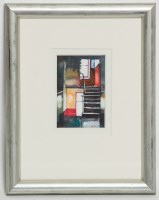 Lot 1947 - BRYAN EVANS, RED CLOSE ILLUMINATED watercolour...