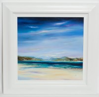 Lot 1952 - DOUGLAS ROULSTON, LUSKENTYRE acrylic on board,...