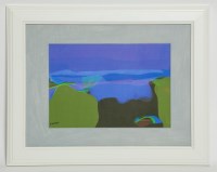 Lot 1960 - DOUGLAS THOMSON, RIVER & SEA mixed media on...