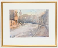 Lot 1962 - TIM RAFFERTY, NORTH WOODSIDE ROAD watercolour...