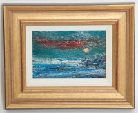 Lot 1964 - * NAEL HANNA, CATTERLINE COAST oil on canvas,...
