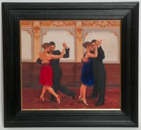 Lot 1987 - * ANDREW FITZPATRICK, UN TANGO SENTIDO oil on...