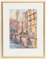 Lot 1989 - TIM RAFFERTY, THE RIVER KELVIN FROM WEST BANK...