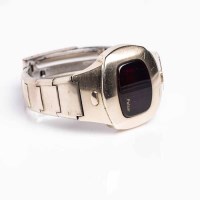 Lot 744 - RARE GENTLEMAN'S GOLD PLATED PULSAR TIME...