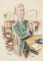 Lot 1996 - * COLLECTION OF EIGHT PASTEL DRAWINGS BY...