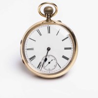 Lot 747 - FINE GENTLEMAN'S EIGHTEEN CARAT GOLD OPEN FACE...