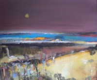 Lot 2036 - MAY BYRNE, AUTUMN LIGHT mixed media, signed...