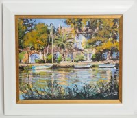 Lot 2048 - JAMES SOMERVILLE LINDSAY, AUTUMN ON THE MIDI...