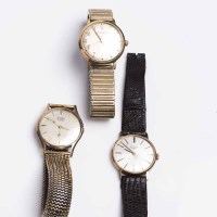 Lot 750 - TWO GENTLEMAN'S NINE CARAT GOLD WRISTWATCHES...