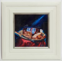 Lot 2057 - DAVID ROBERTSON, HEAVEN SCENT oil on board,...