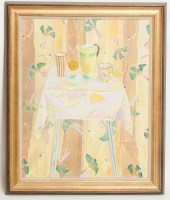 Lot 2082 - * NEIL CLARK (SCOTTISH 1928 - 2014), TABLE...