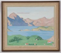 Lot 2124 - * FRANCES WATT, EVENING SUN OVER LOCH TORRIDON...