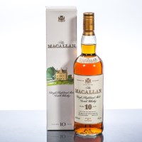 Lot 980 - MACALLAN 10 YEAR OLD Single Highland Malt...