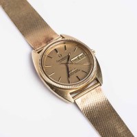 Lot 770 - GENTLEMAN'S EIGHTEEN CARAT GOLD OMEGA...