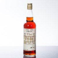 Lot 1224 - OBAN BICENTENARY THE MANAGER'S DRAM Single...