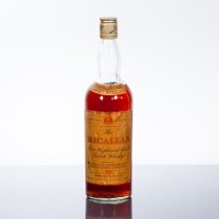 Lot 1258 - THE MACALLAN 10 YEAR OLD SHERRY WOOD Single...