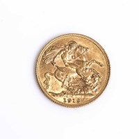 Lot 1497 - GEORGE V SOVEREIGN DATED 1912