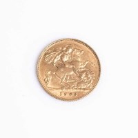 Lot 1500 - EDWARD VII HALF SOVEREIGN DATED 1908