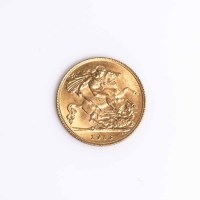 Lot 1501 - GEORGE V HALF SOVEREIGN DATED 1913
