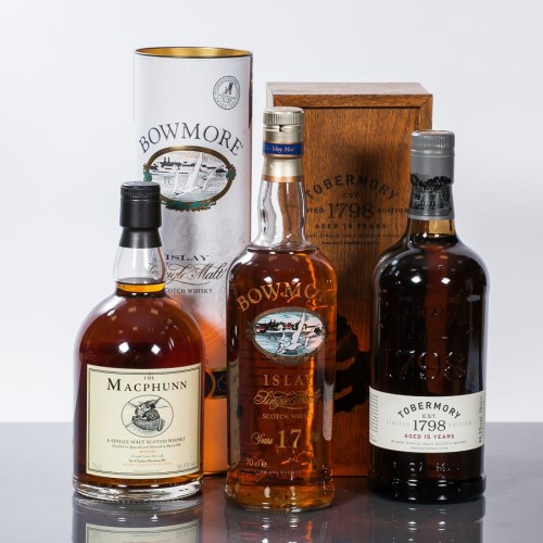 Lot 1347 - THE MACPHUNN 18 YEAR OLD Single Speyside...