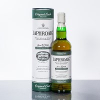 Lot 1358 - LAPHROAIG 10 YEAR OLD CASK STRENGTH Single...