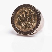 Lot 1507 - GEORGE V HALF SOVEREIGN DATED 1912 in a nine...