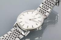 Lot 1583 - GENTLEMAN'S 1960s STAINLESS STEEL OMEGA...