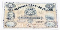 Lot 1517 - THE NATIONAL BANK OF SCOTLAND LIMITED £5...