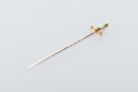 Lot 1664 - EARLY TWENTIETH CENTURY TURQUOISE AND DIAMOND...