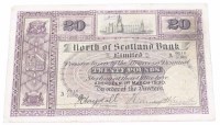 Lot 1521 - NORTH OF SCOTLAND BANK LIMITED £20 BANKNOTE...