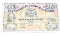 Lot 1525 - THE NATIONAL BANK OF SCOTLAND LIMITED £20...