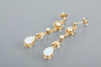 Lot 1730A - PAIR OF EDWARDIAN STYLE SILVER GILT SYNTHETIC...