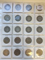 Lot 1545 - COLLECTION OF GEORGE V HALF CROWNS one example...