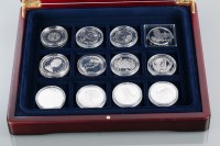Lot 1536 - GROUP OF TWELVE VARIOUS SILVER COINS including...