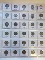 Lot 1551 - COLLECTION OF EDWARD VII AND GEORGE V SILVER...