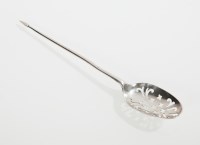Lot 308 - 18TH CENTURY SILVER CADDY SPOON possibly maker...