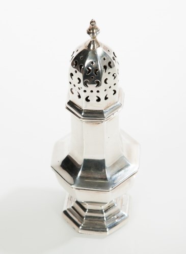 Lot 315 - SILVER SUGAR CASTER maker Jay, Richard...